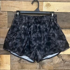 In Motion, Athletic Running shorts, Charcoal/Gray, with lining, Size L